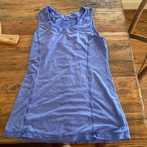 Blue lululemon tank size 6